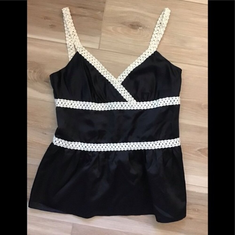Tocca Silk Ribbon Trimmed  Cami 6